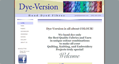 Desktop Screenshot of dyeversion.com